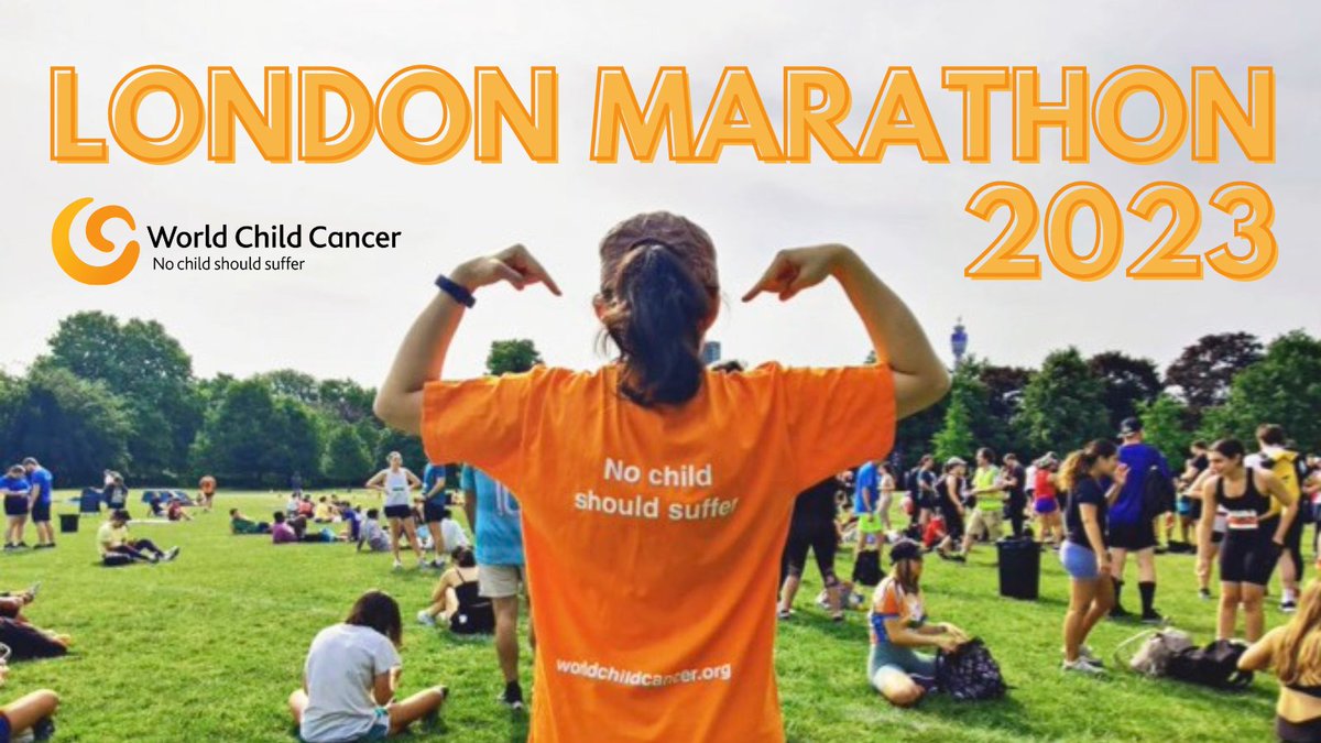 Best of luck today to all who are running the TCS London Marathon 2023! 🏃

Our amazing fundraisers have trained incredibly hard for months, as well as thought of various creative ways to raise funds in support of World Child Cancer, and now the time is finally here!