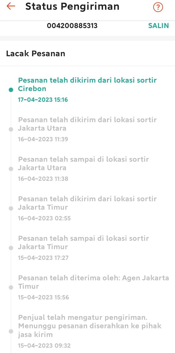 anwar_1899's tweet photo. @sicepat_ekspres kak minta tolong dibantu dong, sudah 8 hari stuck di sini. Ane WhatsApp nomor yang tertera di bio twitter, tidak ada respon. Thx https://t.co/DrkIvH21gR