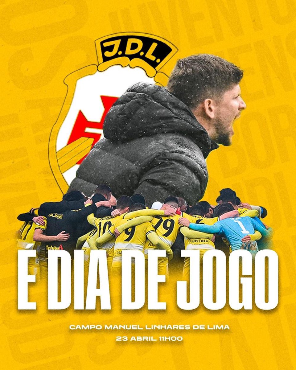 𝐄́ 𝐃𝐈𝐀 𝐃𝐄 𝐉𝐎𝐆𝐎𝐎𝐎𝐎𝐎𝐎!!! ⚽️

Hoje joga-se a 16.ª jornada da Liga Imobiliária 2%, no Campo Manuel Linhares de Lima frente ao SC Marítimo. 

Pelas 11h00, vamos à luta, Amarelos! 𝐉𝐔𝐍𝐓𝐎𝐒, 𝐒𝐎𝐌𝐎𝐒 𝐄𝐍𝐎𝐑𝐌𝐄𝐒 🫵🟡⚪️

#BoraAmarelos #YellowSubmarine
