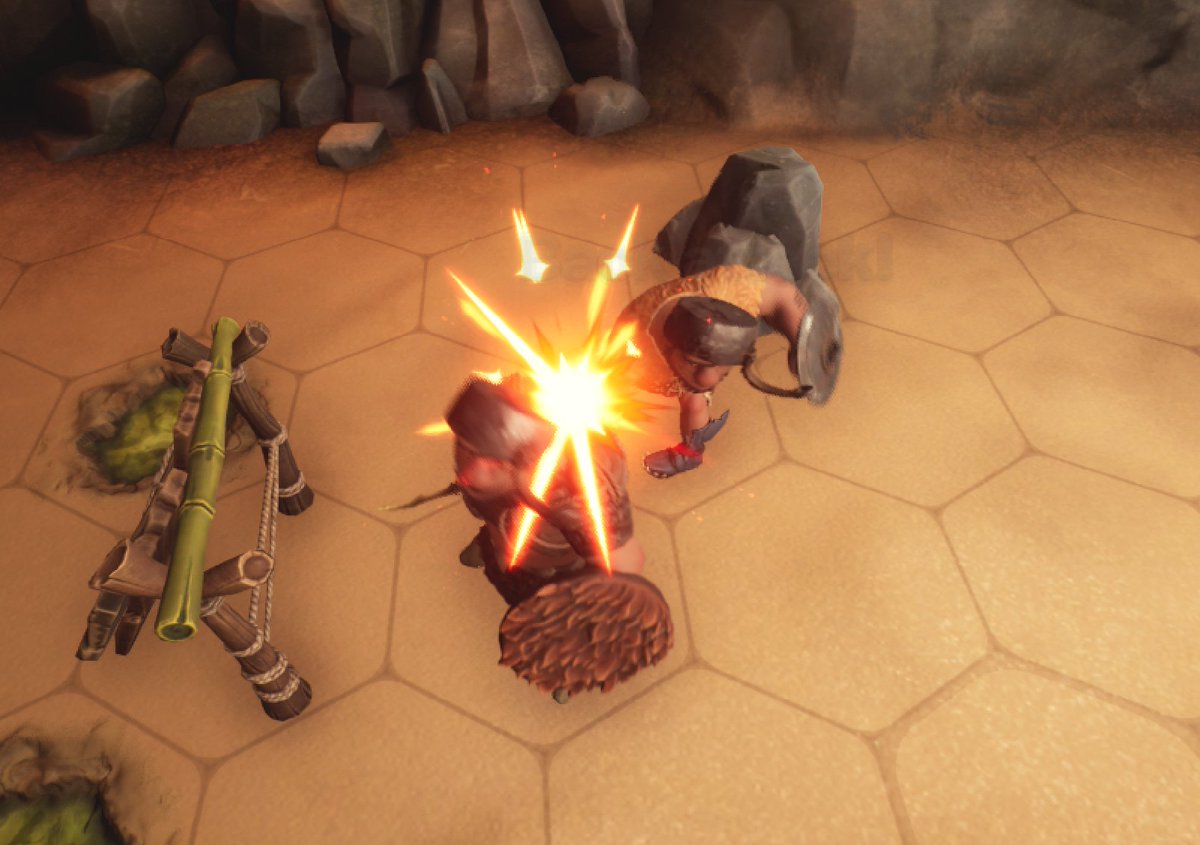 flxnt_'s tweet photo. Can not believe the quality @TheCavemenClub game with it only being a pre-alpha!

Would recommend picking up a caveman and giving it a test before our time to play closes 🦣 https://t.co/buxnSSfgpO