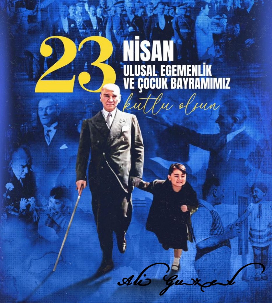 AliGuzel_46's tweet photo. “Egemenlik, kayıtsız şartsız milletindir.”

Gazi Mustafa Kemal Atatürk 

Türkiye Büyük Millet Meclisi’nin 
kuruluşunun 103. yıl dönümü ve
 
23 Nisan Ulusal Egemenlik ve Çocuk Bayramı Kutlu olsun.
#23NisanKutluOlsun https://t.co/BjvRYw8NP5