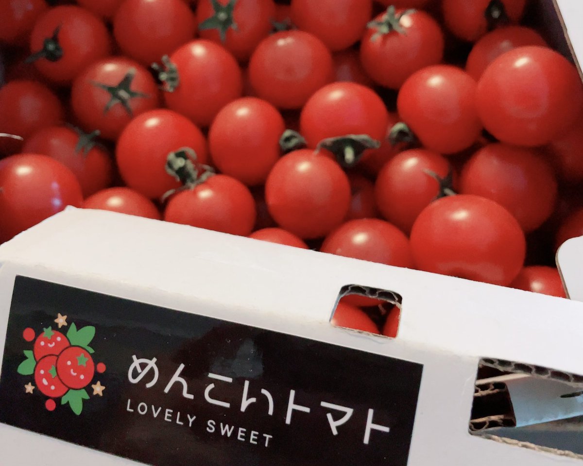 ponkotsu_yukky's tweet photo. 先ほどD-Design Farmさんの
めんこいトマト🍅が届きました😊
きょうの晩は
第2回オイルパスタ作ります♪
#めんこいトマト
#フルーツトマト
#D_DesignFarm https://t.co/53SvNB9Ady