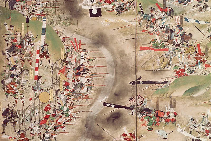 防具無しの無課金勢。長篠合戦図屏風に1人だけいるの知っていますか？