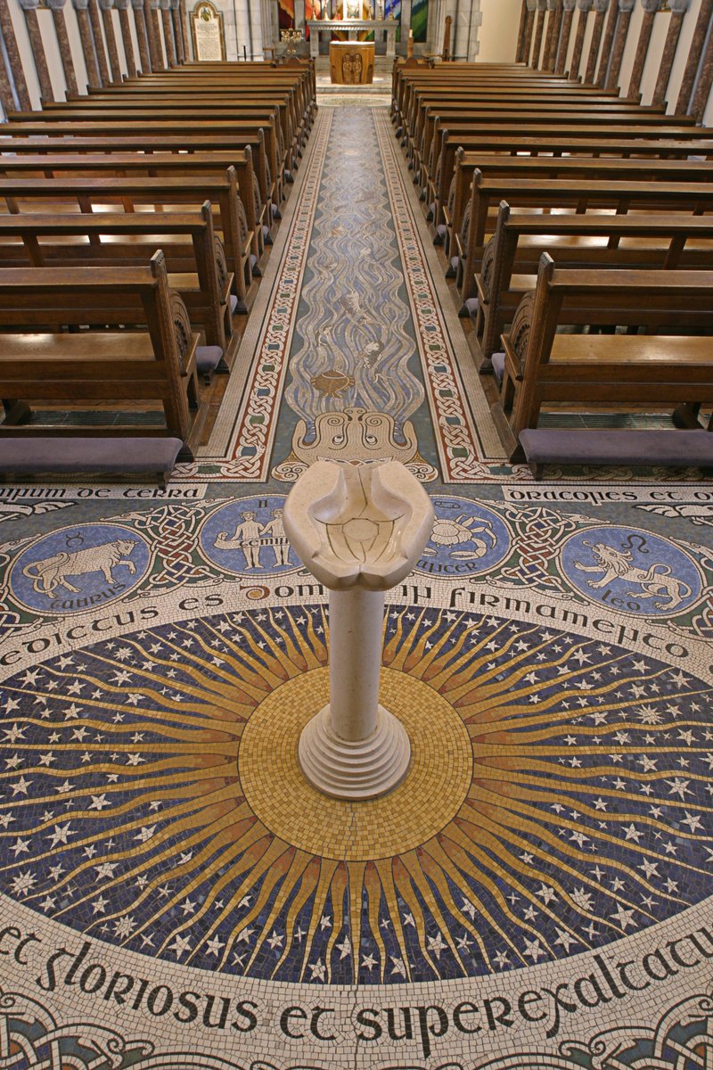 GerardPHorgan's tweet photo. @CCotterNaessens @UCC It is. #RiverOfLife The exterior, 11 stainglass windows #HarryClarke & roof/slates also impressive #FishScales
Architectural gem. https://t.co/9FqbXBB7E6