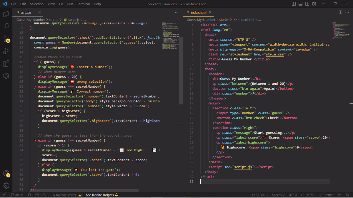 yaredow's tweet photo. Just started my 100 days of code challenge and worked on a fun mini project today - a number guessing game in JavaScript! Excited to see what I'll learn in the next 99 days! #100DaysOfCode #JavaScript #CodingChallenge #learn #daysoflearning #tech #30daysoflearning #express #reac https://t.co/SFytxtV06U