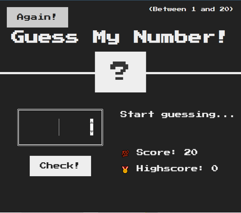 yaredow's tweet photo. Just started my 100 days of code challenge and worked on a fun mini project today - a number guessing game in JavaScript! Excited to see what I'll learn in the next 99 days! #100DaysOfCode #JavaScript #CodingChallenge #learn #daysoflearning #tech #30daysoflearning #express #reac https://t.co/SFytxtV06U