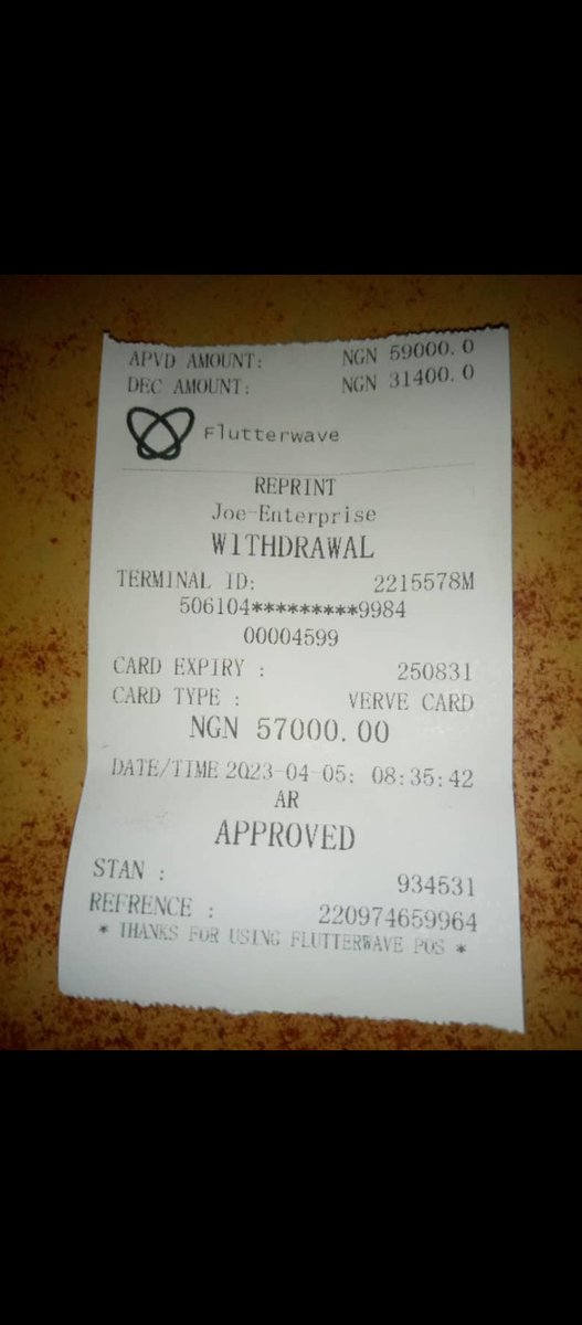 GeorgeEdet4's tweet photo. @FlwSupport delayed settlement for an agent, agent has been patient since 5th. Pls treat https://t.co/5HzFykCX6l