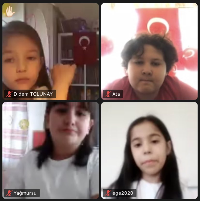 bayrakmerves's tweet photo. 23 Nisan Ulusal Egemenlik ve Çocuk Bayramı Kutlu Olsun! 

Online törenimizde performans gösteren tüm öğrencilerimize sonsuz teşekkürler🌸 https://t.co/z0E62E2Ui1