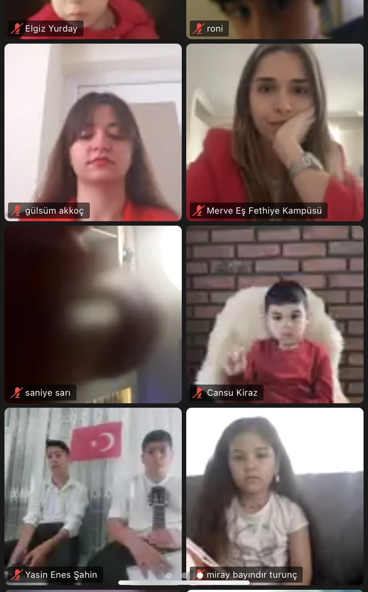 bayrakmerves's tweet photo. 23 Nisan Ulusal Egemenlik ve Çocuk Bayramı Kutlu Olsun! 

Online törenimizde performans gösteren tüm öğrencilerimize sonsuz teşekkürler🌸 https://t.co/z0E62E2Ui1