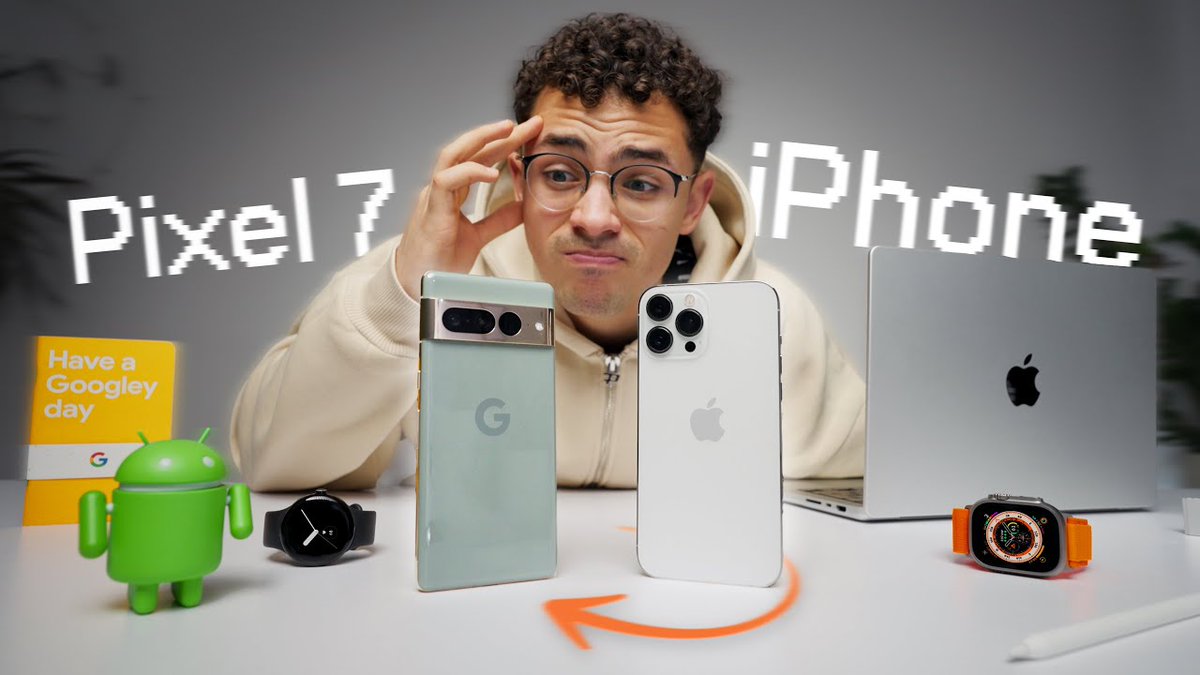 _ilias_b's tweet photo. Bin vor einiger Zeit von meinem iPhone zum Pixel 7 Pro gewechselt. 
Meine Eindrücke habe ich in meinem neuen Video zusammengefasst. 

Viel Spaß damit :D 

https://t.co/si4Z8bHjzw https://t.co/SjzBKlKlzt