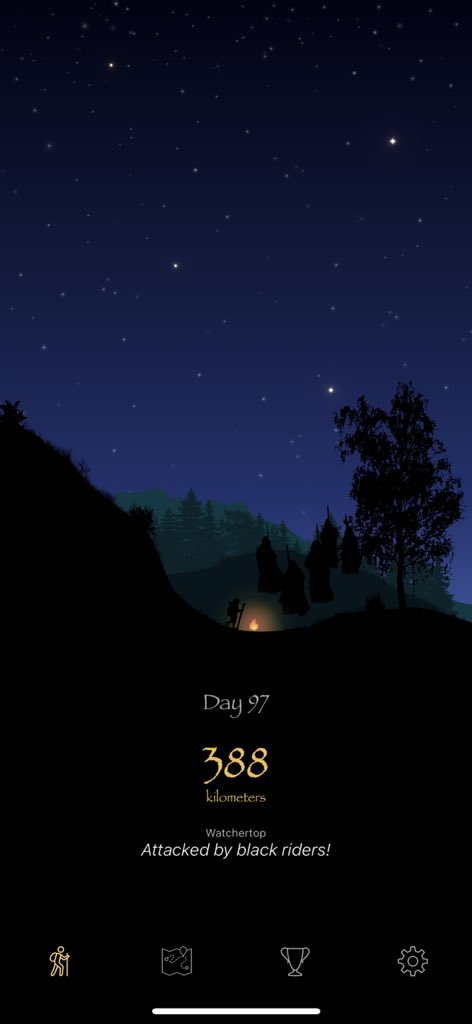 Was geht bei euch heute so?

Ich wurde gerade von Nazgûl’s angegriffen 🙈 #fantasyhike