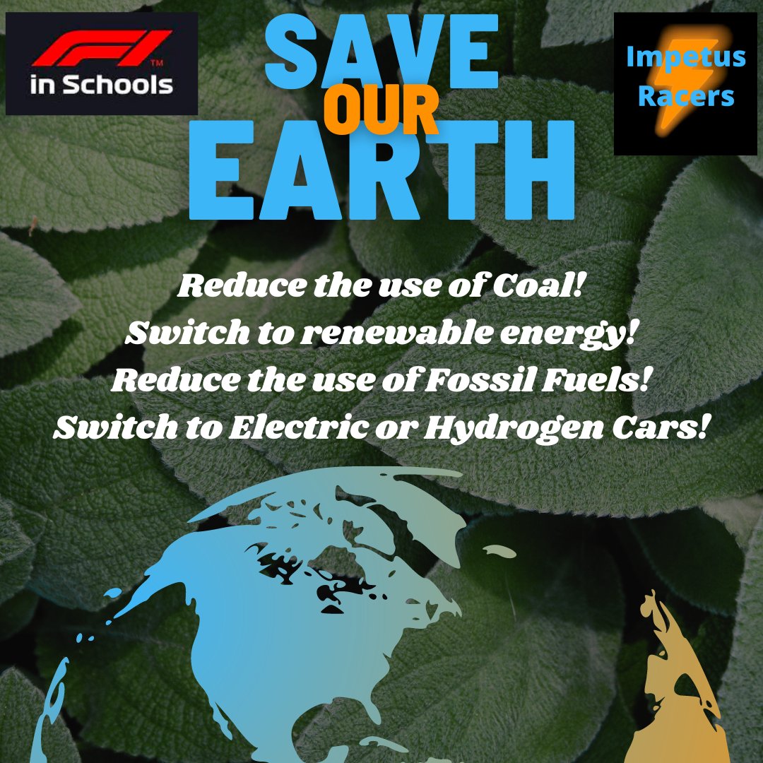 ImpetusRacers's tweet photo. Let's Keep our Earth Green! Save our Earth
#f1inschoolsindia #f1inschools #ImpetusRacers #f1inschoolsnationals #follow #aispv #impetus #season6 #sponsor #socials #stem #Nationals #F1 #ClimateAction #Earth #EarthDayEveryDay #SaveOurEarth #EarthDay2023 https://t.co/YBjdZnM43h