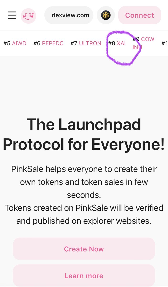 🔥🚀 #XAiToken is TRENDING on Pinksale - Top 10! The all-in-one AI-powered app is taking the market by storm! Be part of the revolution in social networking, e-commerce, messaging, and payments! 🌐💥
🎯 Buy now: pinksale.finance/launchpad/0x9f…

 #AI #Crypto #bnb