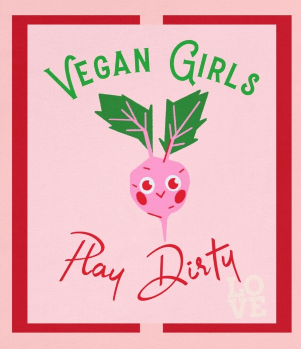 Vegan_with_Love's tweet photo. VEGAN GIRLS — Play Dirty!
Go VEGAN ! Vegan-Positive T-Shirt
Let’s convince the planet to make the change to plant-based love!
#ItsEasy2BVegan #VeganTwitter #VeganClothes #VRecipes #VeganLife #VeganLove #SaveEarth #SaveAnimals #FriendNotFood
https://t.co/icQd8IHMi8 https://t.co/kDllQdsYIb