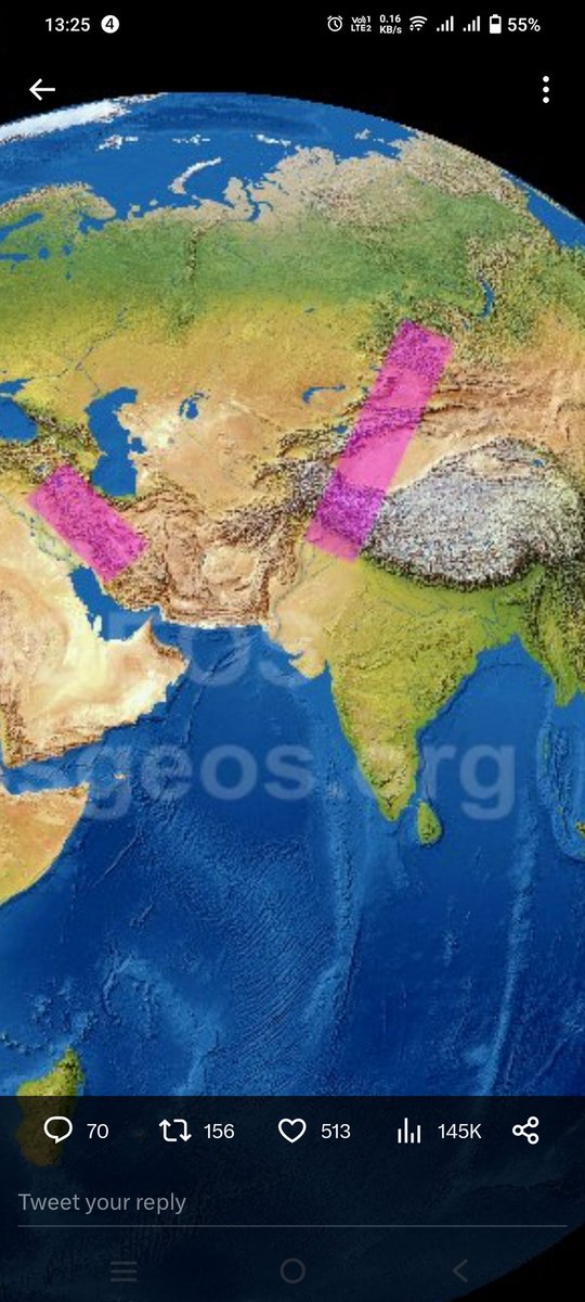 kinjalchhaya's tweet photo. Looking at this a greater than 5.5 #earthquake seems a possibility between 27th- 30th.
Possible affected regions - in India-around 
#himalayanrange
#ladakh #JammuKashmir #HimachalPradesh #uttarakhand #Nepal 

Outside India
#southchina #Turkey #azarbaijan #Armenia #Iran https://t.co/AOJr1Uba2c