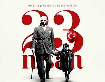 23 Nisan Ulusal Egemenlik ve Çocuk Bayramımız kutlu olsun!