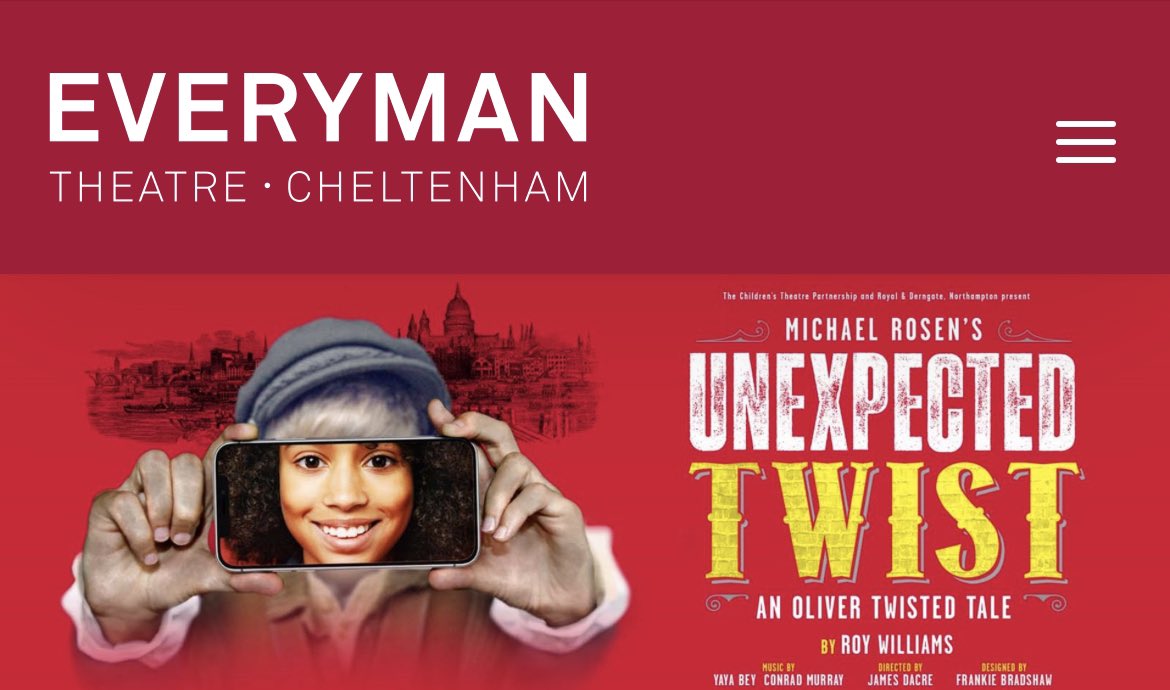 If you have young/teenage children the #unexpectedtwist is great. Fabulously talented cast. Really enjoyed it @Everymanchelt