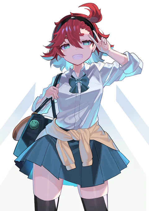 制服スレッタ #水星の魔女 