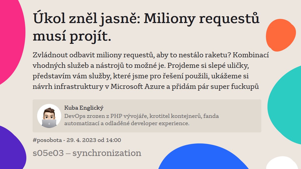 posobota's tweet photo. Kuba @kubaenglicky na #posobota již tuto sobotu v Praze. 
Registrace na https://t.co/4HxteH1NrC https://t.co/0hBI43GHAA