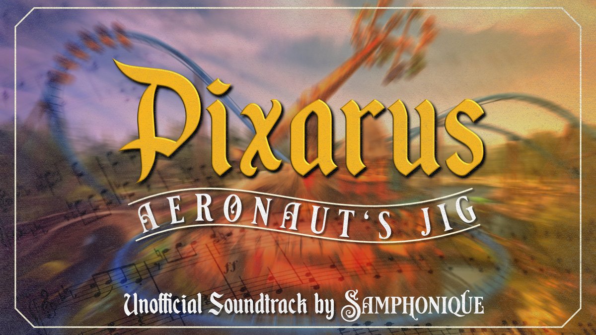 Samphonique's tweet photo. Ik gaf mezelf een toffe opdracht: muziek maken voor een toekomstige attractie - Pixarus. Dit is "Aeronaut's Jig"! 🤩 Om @toverland een handje te helpen haha 😜✨️🎶
Check 'm hier: https://t.co/z75vYz0sat
#Samphonique #composer #toverland #pixarus #fantasy https://t.co/74ieb6dVFH