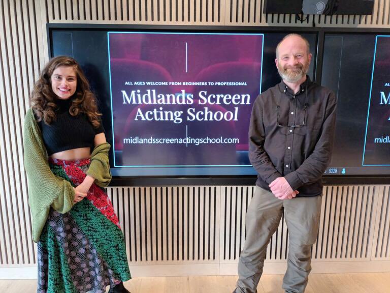 We’ve had not one but two Stoke-on-Trent acting superstars on campus this weekend - Oscar-winning <a href="/RachelShenton/">Rachel Shenton</a> and Adrian Rawlins, who is perhaps best-known as Harry Potter’s dad.
#proudtobestaffs 🪄🧹🦆🥨