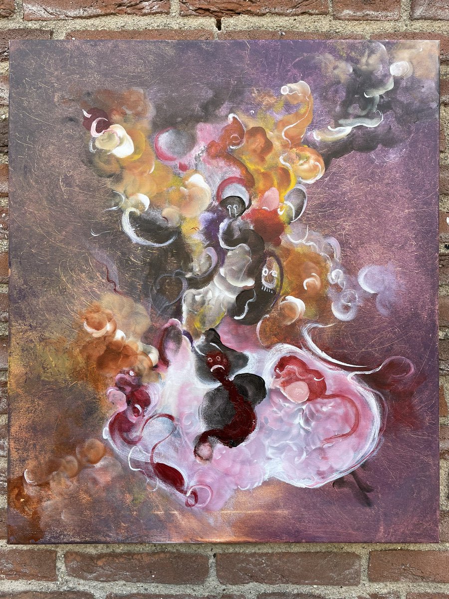 Gm 🫡👩‍🎨 New work in progress , enjoy the Sunday. ☀️