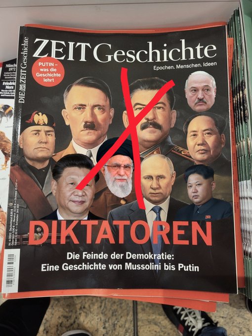 Mok1967SG's tweet photo. @DarthPutinKGB We know !

Two friendly, peacefully dictators only need some bloody playground🇷🇺💩🇨🇳💩🤮☠️

#FCKRussia
#FCKPutin 
#FCKChina 
#FCKXi https://t.co/2sntFGStr7