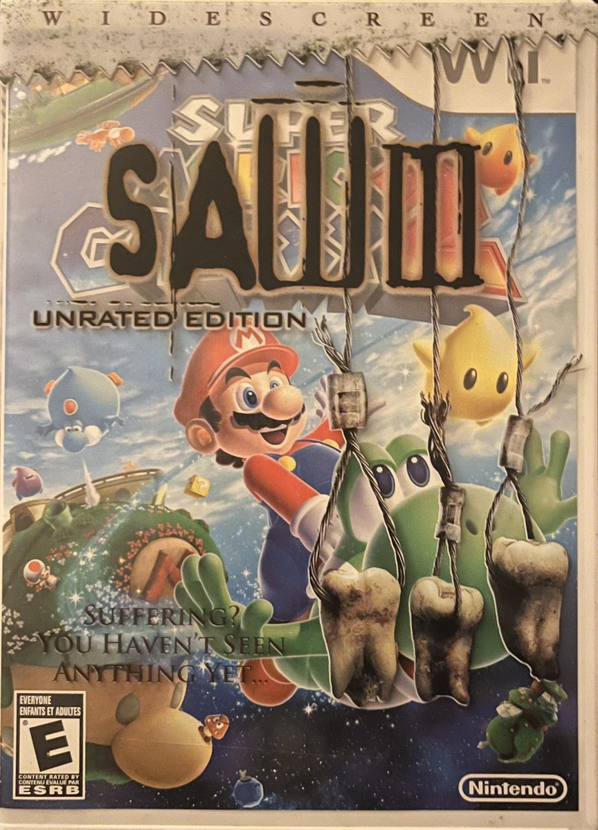 summerash99's tweet photo. my DVD copy of the new super mario movie 
#italianfilm #unrated https://t.co/Xu55mKQh0g