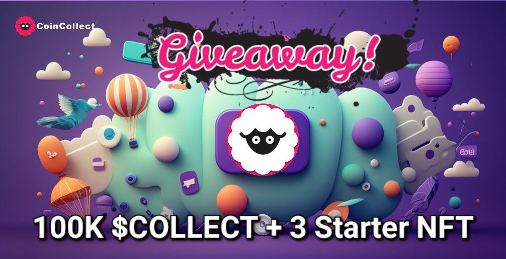 AirdropUltemate's tweet photo. 🥳 CoinCollect X Airdrop Ultimate Big #Giveaway

🏆 Prize Pool «» 100,000 $COLLECT

✅ Follow @AirdropUltemate &amp; @CoinCollectOrg 
✅ Like, RT &amp; Tag 3 Friends
✅ Complete #Gleam ⤵️
https://t.co/wqOTKeE72S

⏳ Ends 26th April

#Crypto #NFT #COLLECT #Giveaway #Blockchain #DeFi https://t.co/a97Gvv2z8s