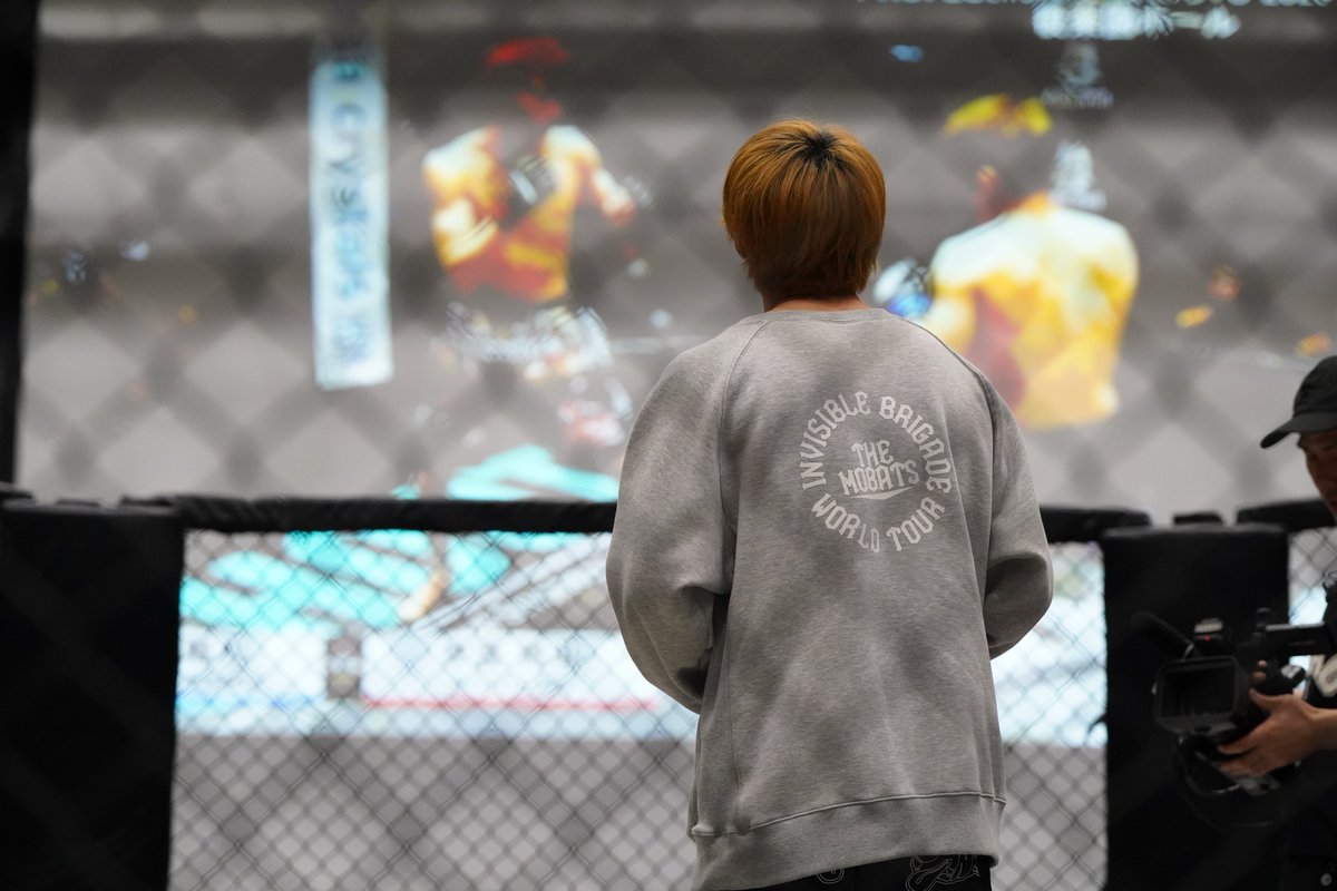 Gigio_jp's tweet image. 3月のプロ修斗後楽園ホール大会で快勝した安芸柊斗選手が挨拶。自分の試合を振り返る。新井丈選手とのチャンピオンシップは7月大会で実現か！？

4/23 プロ修斗香川大会 FORCE 17 ◎ツイキャス twitcasting.tv/c:force_tns/sh… #shooto0423 #FORCE17 #TNS  #修斗旅 #mobstyles