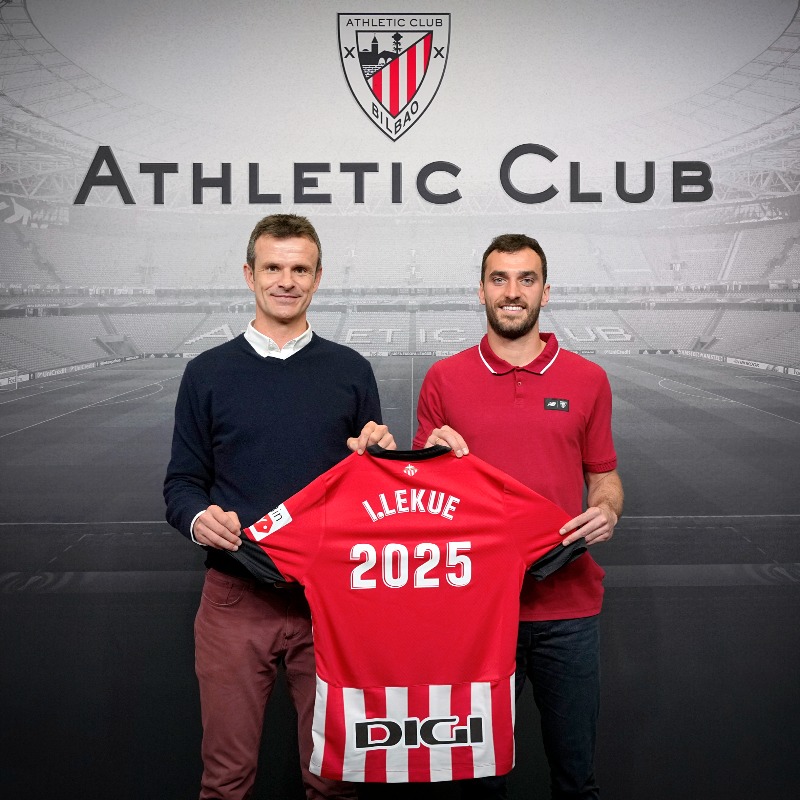 AthleticClub's tweet photo. 💥 ¡Iñigo Lekue renueva hasta 2025! 

El polivalente futbolista amplía su vinculación dos años y cumplirá una década como león. 

#Lekue2025 #AthleticClub 🦁