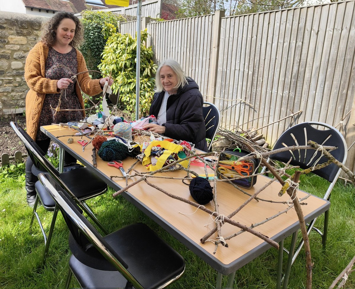 Eco_Marston's tweet image. 🐞🌿 A huge thank you to Jennie &amp;amp; Gill for their creative insects model-making workshop at #EarthDay2023! By using natural materials like sticks &amp;amp; reusable wool, you inspired us all to think more sustainably while having fun. Keep fostering eco-friendly creativity🎨 #InsectModels