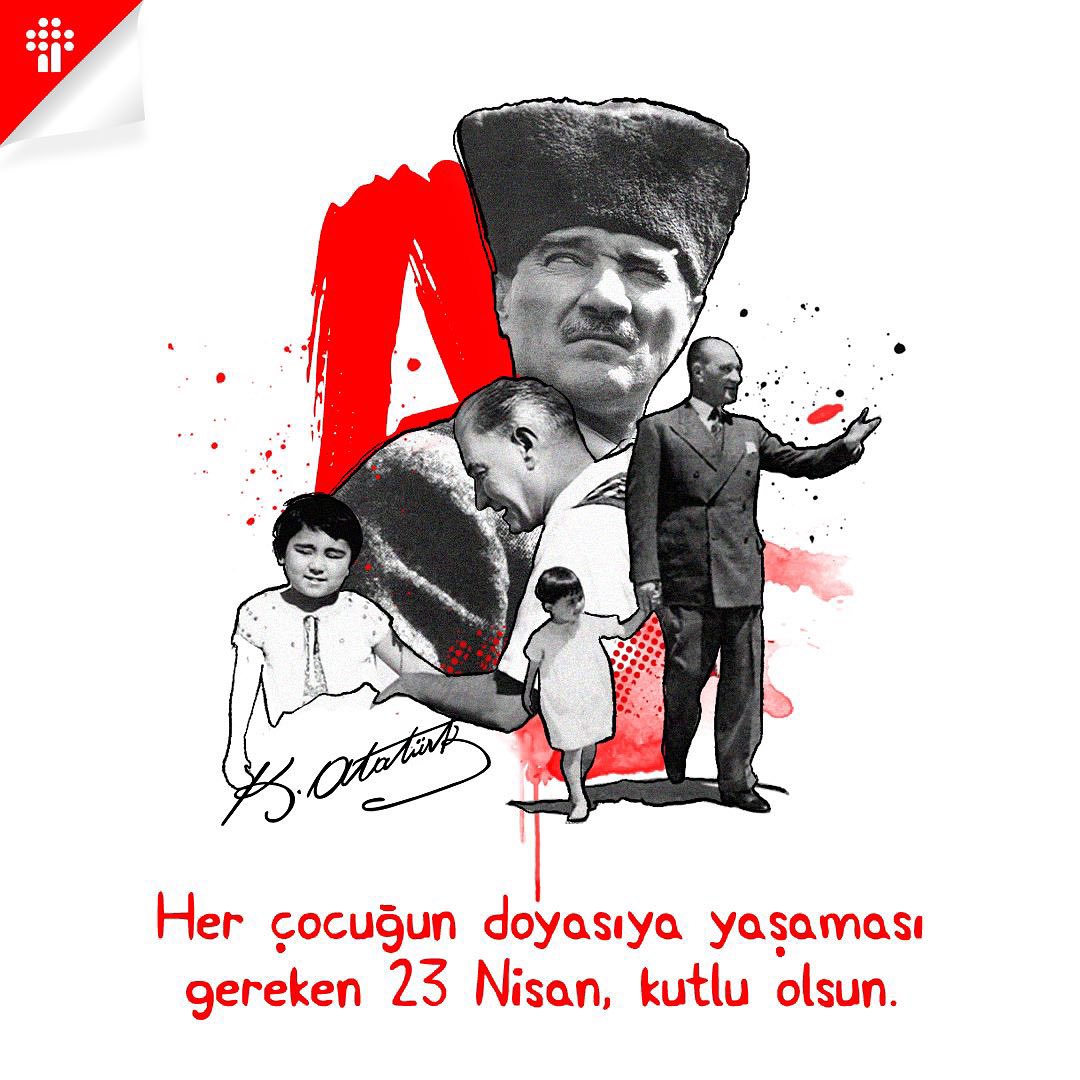 inkilapkitabevi's tweet photo. “Her çocuğun doyasıya yaşaması gereken 23 Nisan, kutlu olsun!”

#23nisan #inkılapkitabevi https://t.co/GolsoZND2W