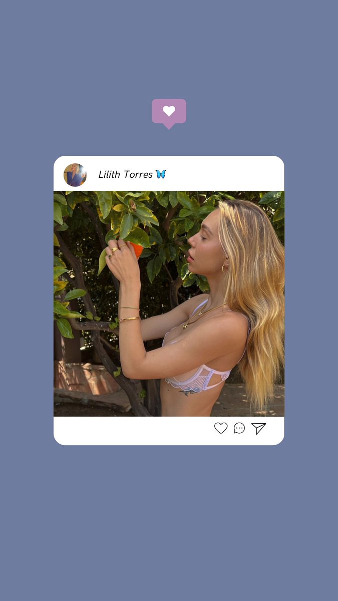 ⠀ 

                    ❦ instagram post 
                   for Victoria’s secret