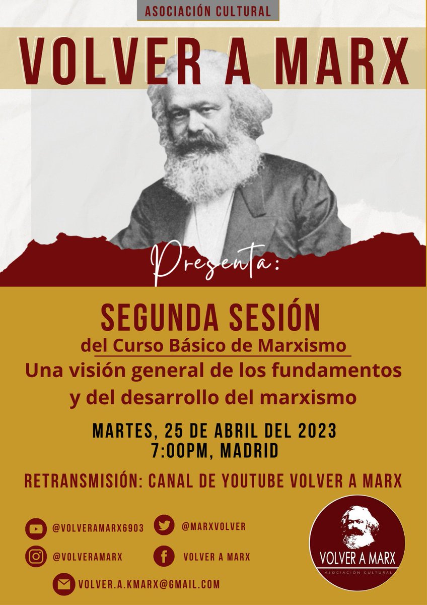 MarxVolver's tweet photo. Se Acerca la segunda sesión, los preparativos ya están listos. A la espera de tener nuestro canal para difundir el enlace de ésta. Estar atentos. ¡Os esperamos! https://t.co/6jvuRxxGws