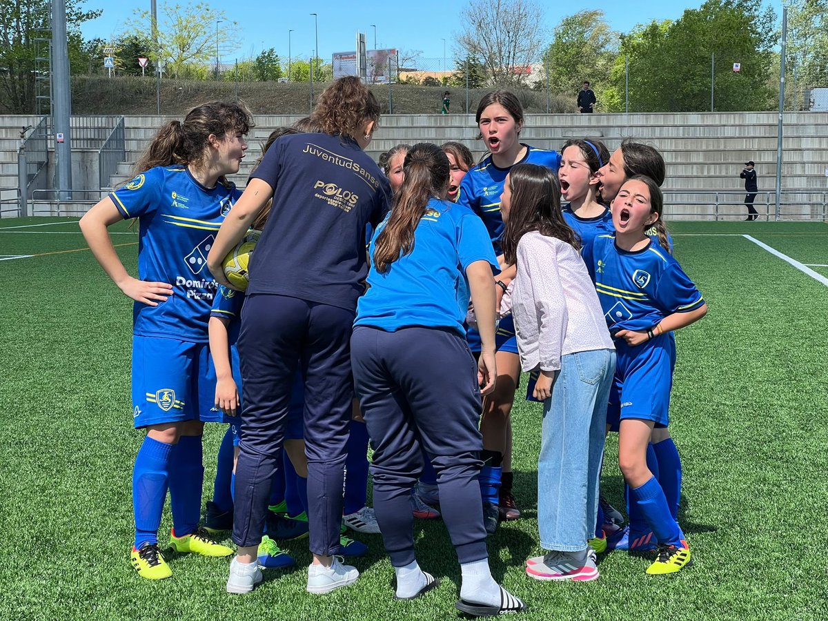 juvensansefutfe's tweet photo. ¡Jornadas de sábado, jornadas de fútbol! #canteratop #alevinfemenino #infantilfemenino https://t.co/mhbPZFt7SR