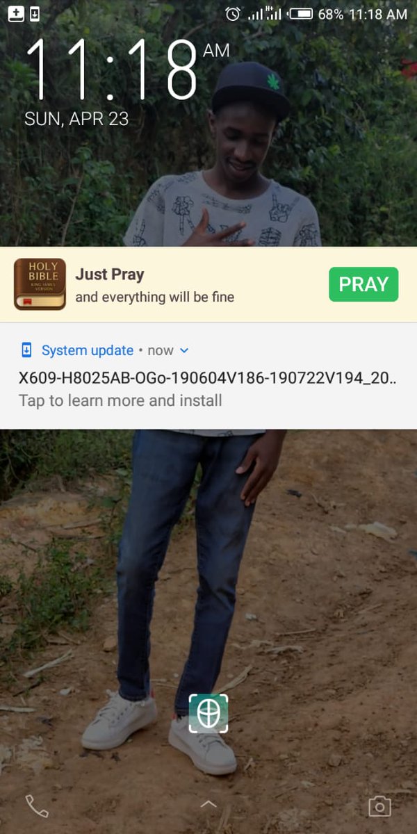 @LordWizoh feeling blessed by the message I got on my screen. I quickly thought of a better version of me and requested for a system update from God. And just prayed hoping everything that everything will be fine
#KaliEp #BlessedPaul #KalpopMusic #NairobiUpbeat #KlassikNation