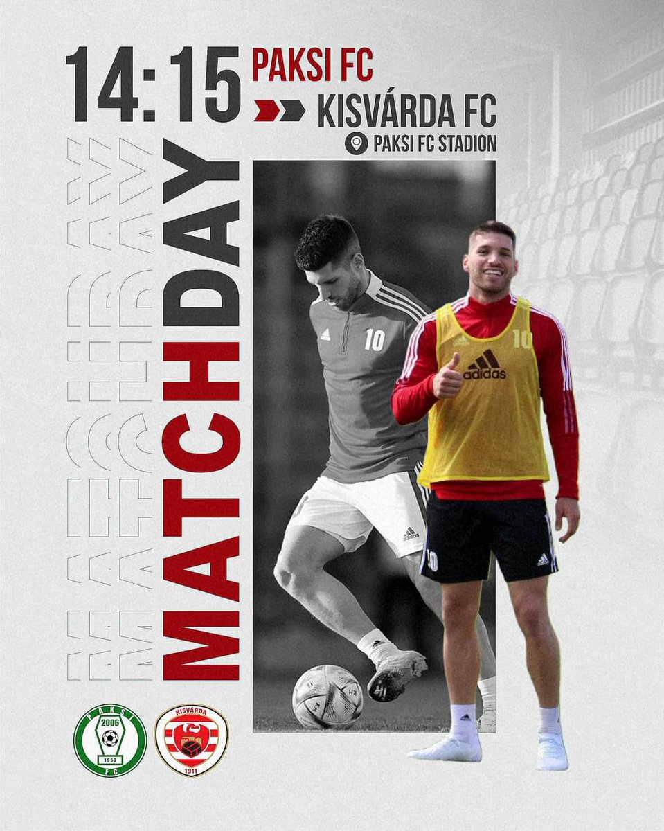 KristopherVida's tweet photo. 🔥 MECCSNAP
🇭🇺 OTP Bank Liga, 28. Forduló
🆚 Paksi FC – Kisvárda FC
🏟 Paksi FC Stadion
📺 Duna World / M4 Sport +
#⃣ #VK10 #OTPBankLiga https://t.co/5AD26568OM