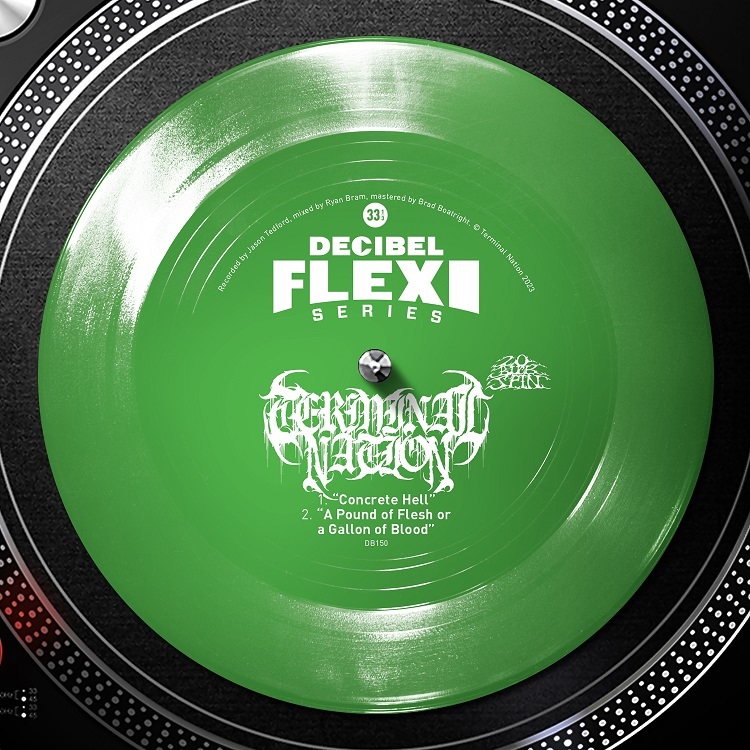 pregonermetall's tweet photo. TERMINAL NATION (Estats Units) presenta nou single: "Concrete Hell / A Pound of Flesh or a Gallon of Blood" #DeathMetal #Hardcore #TerminalNation #EstatsUnits #NouSingle #Abril2023 #Metall #Metal #MúsicaMetal #MetalMusic https://t.co/FA1qaOjVIZ