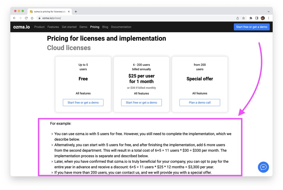 kirill_markin_'s tweet photo. Introducing Pricing Examples on https://t.co/rTV0NazMbT 🎉 We heard your concerns and added examples to make choosing plans easier! Take a look at the screenshot and share your thoughts with us! 🤗 #software #erp #crm #saas #startup #pricing https://t.co/BRjLvf4Yv1