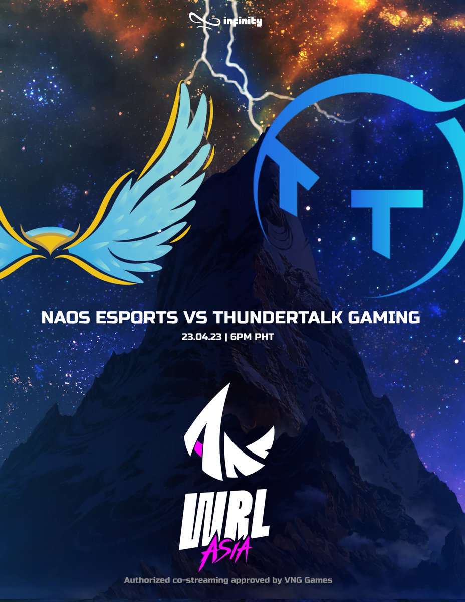 I believeee! 🙏 #FlyHighNAOS 
Co-stream later at fb: /infigg

#WRLAsia 
#WREsports