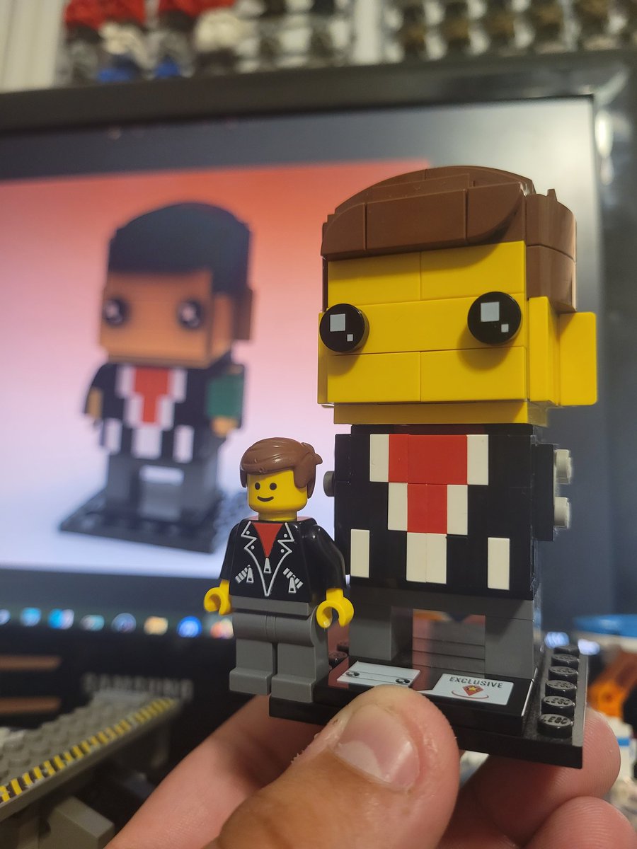 Creator Brickheadz MOCs, digitally designed using BrickLink Studio by yours truly.

#9. ME!! Originally built physically in April 2018, I've completed &amp; upgraded some of my parts. Also features moving head &amp; hands!

#lego #brickheadz #vinylfigure #figurine #legomoc #Maniac4Bricks