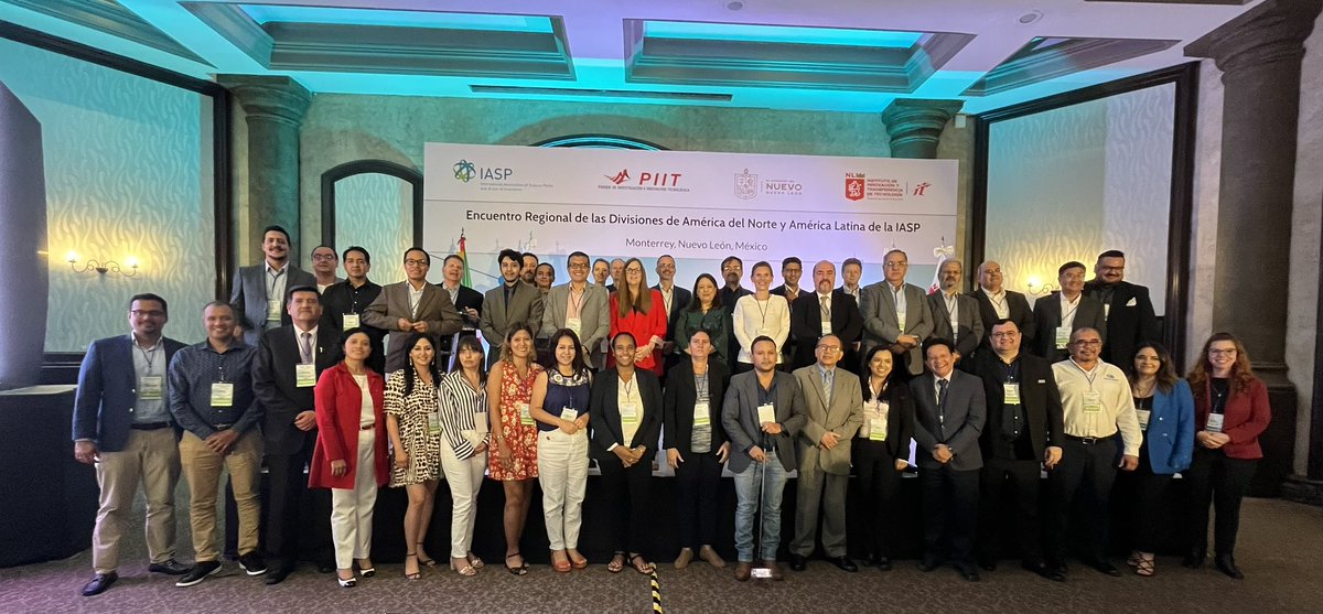 lund_ebba's tweet photo. Great conversations and networking at this week’s joint meeting of our #IASPlatinamerica &amp; #IASPnorthamerica divisions in Mexico. Thanks a lot to PIIT Monterrey for the hospitality and inspiring programme.  #IASPmonterrey @IASPnetwork @JP_SuarezChacon @JAPBNLMX @UArizonaCarol https://t.co/3YZk9wWUrY