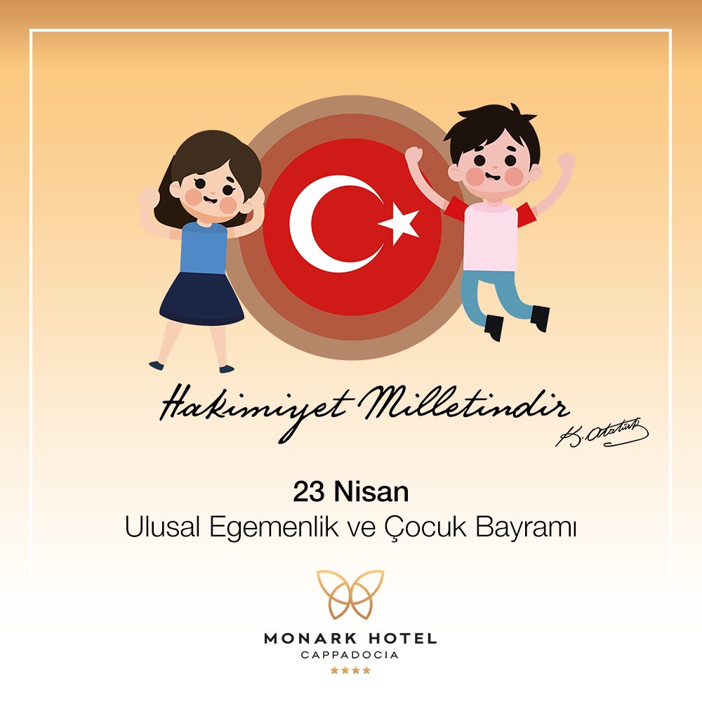 23 Nisan Ulusal Egemenlik ve Çocuk Bayramımız kutlu olsun 🎈🇹🇷