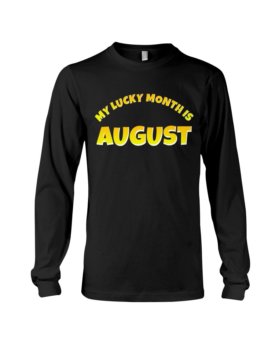 Quotes_Karts's tweet photo. My lucky month is August Long Sleeve Tee | Quotes karts | Quotes_karts 
#onlineshopping #clothingstores #shop #shoppings #outfits #shoppingday #today #faishon #quotes_karts_brand #quotes_karts #brand #outfitinspiration #outfitideas #longsleevetee #lucky #month #august https://t.co/xJHr00nowO