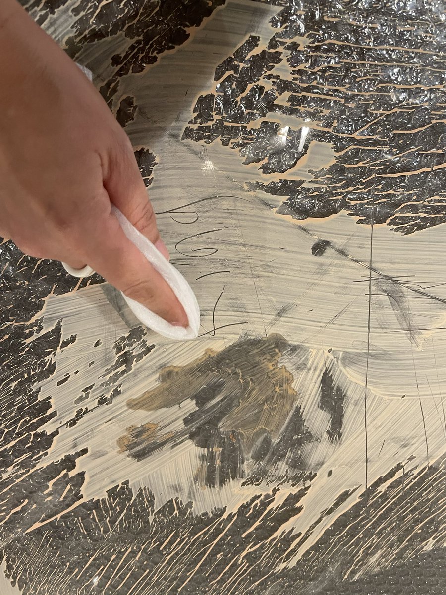 [Update] Spent an entire afternoon repairing damage done in a few thoughtless seconds by a vandal. 

I am touched by the outpouring of empathy and indignance on my behalf since my last post. Thank you for feeling my pain 🧡
1/2👇