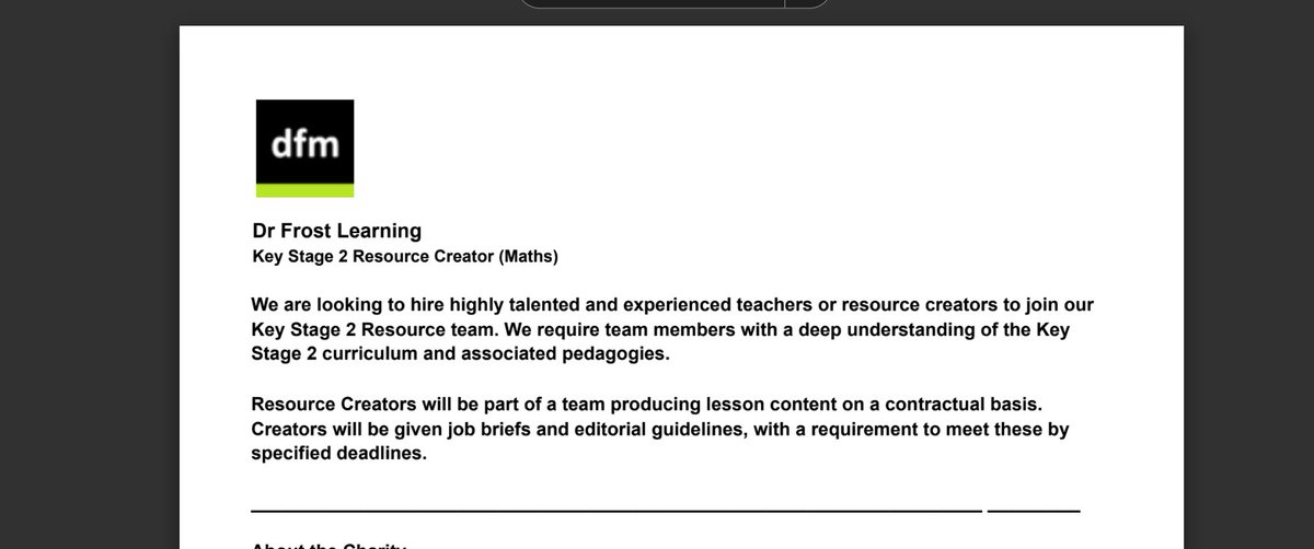 DrFrostMaths's tweet photo. We're looking for talented KS2/primary level content producers to work on a contractual basis, mostly to create PowerPoints and associated exercises. Spread the word! https://t.co/ygPsWxLNUA https://t.co/F8qZXtSps3