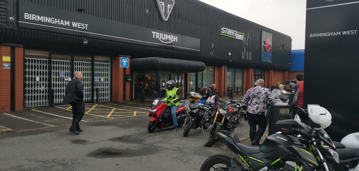 People are starting to gather for our Learner Friendly Ride to the Bike4Life Festival at RAF Cosford.

#Streeetbike #Bike4Life #LearnerFriendly