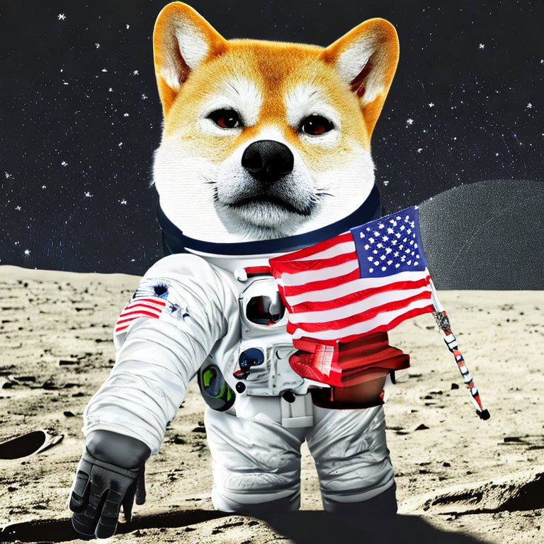 Baby Floki BABY DOGE TO THE MOON #art #AIart #Ryan #BabyDoge