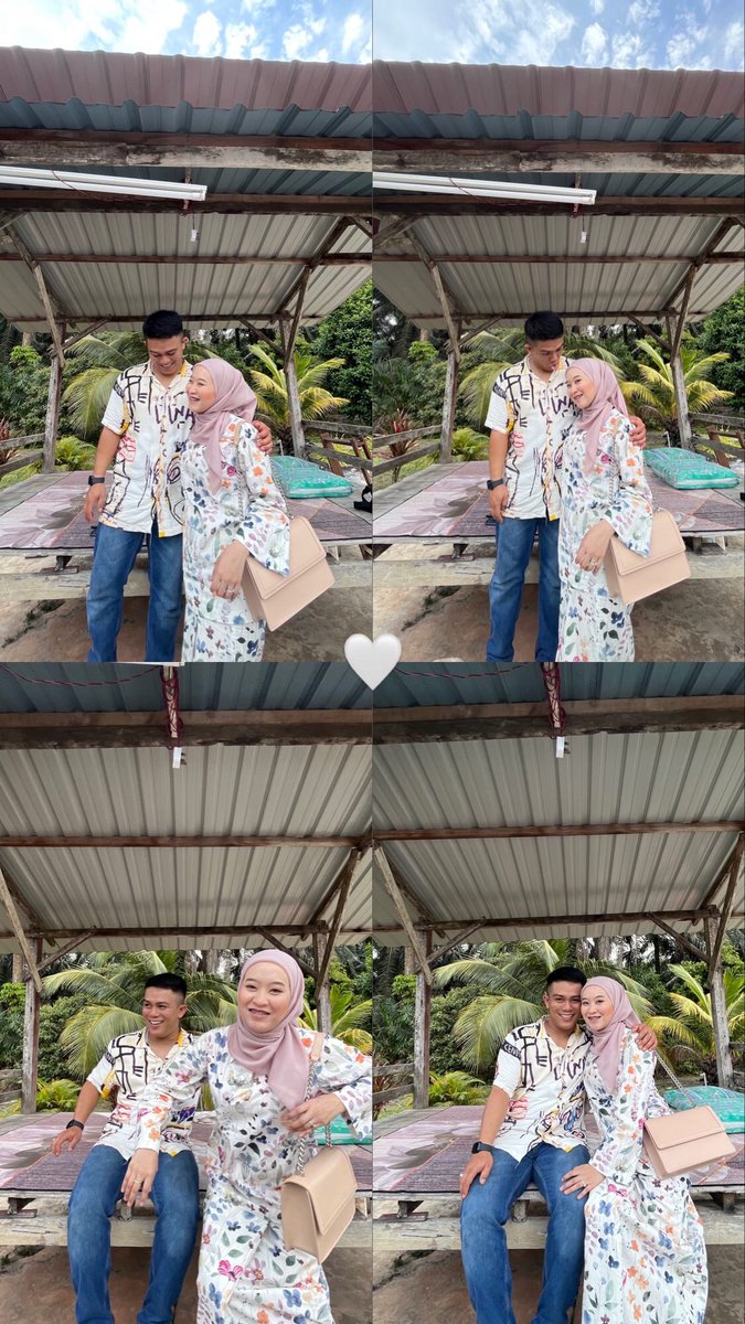 aidilxadly's tweet photo. Cliche; tahun ni raya berdua, tahun depan bertiga 🫶🏼 https://t.co/3VSxLRGinh
